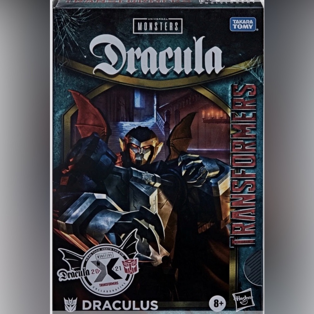 Hasbro Transformers Collaborative Universal Monsters Dracula MashUp Draculus New